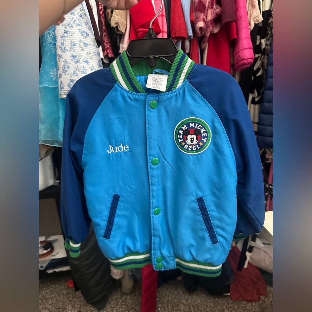 Blue Mickey Mouse Jacket - Picture 2 of 2